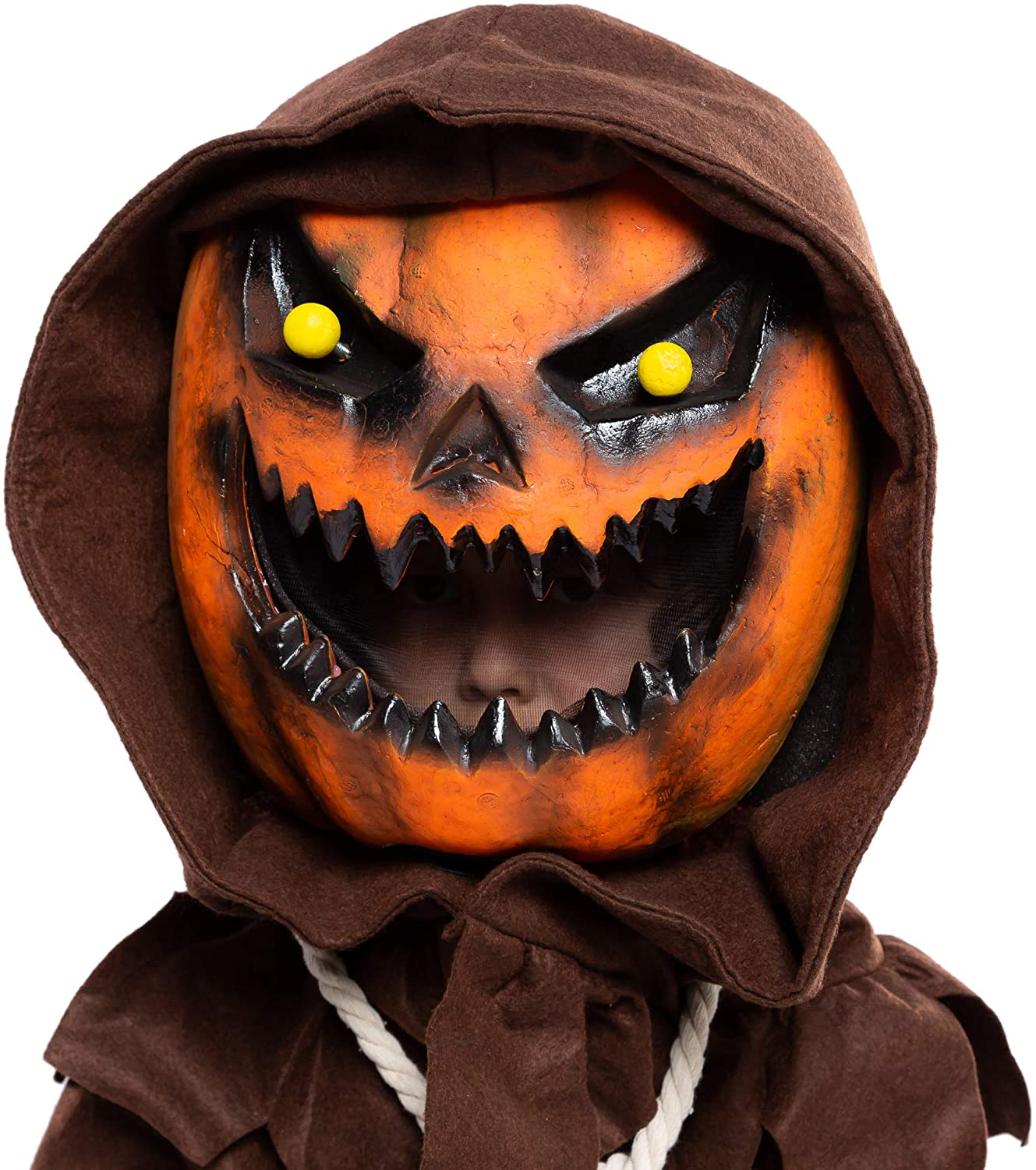 Spooktacular Creations Scary Scarecrow Pumpkin Bobble Head Costume