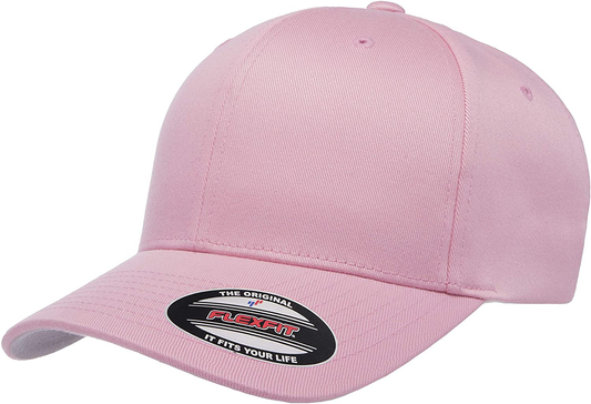 Flexfit Athletic Baseball Pink Men's Fitted Cap