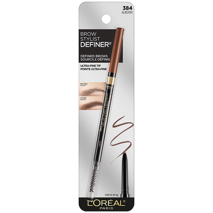 L'Oreal Paris Makeup Brow Stylist Definer Waterproof Eyebrow Pencil UltraFine