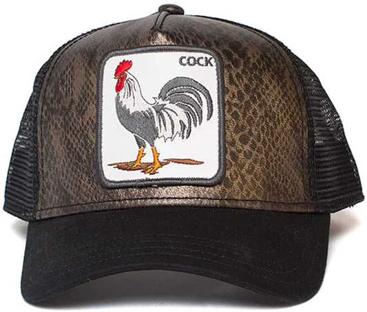 Goorin Bros Black/Snake Rooster Men's Trucker Hat