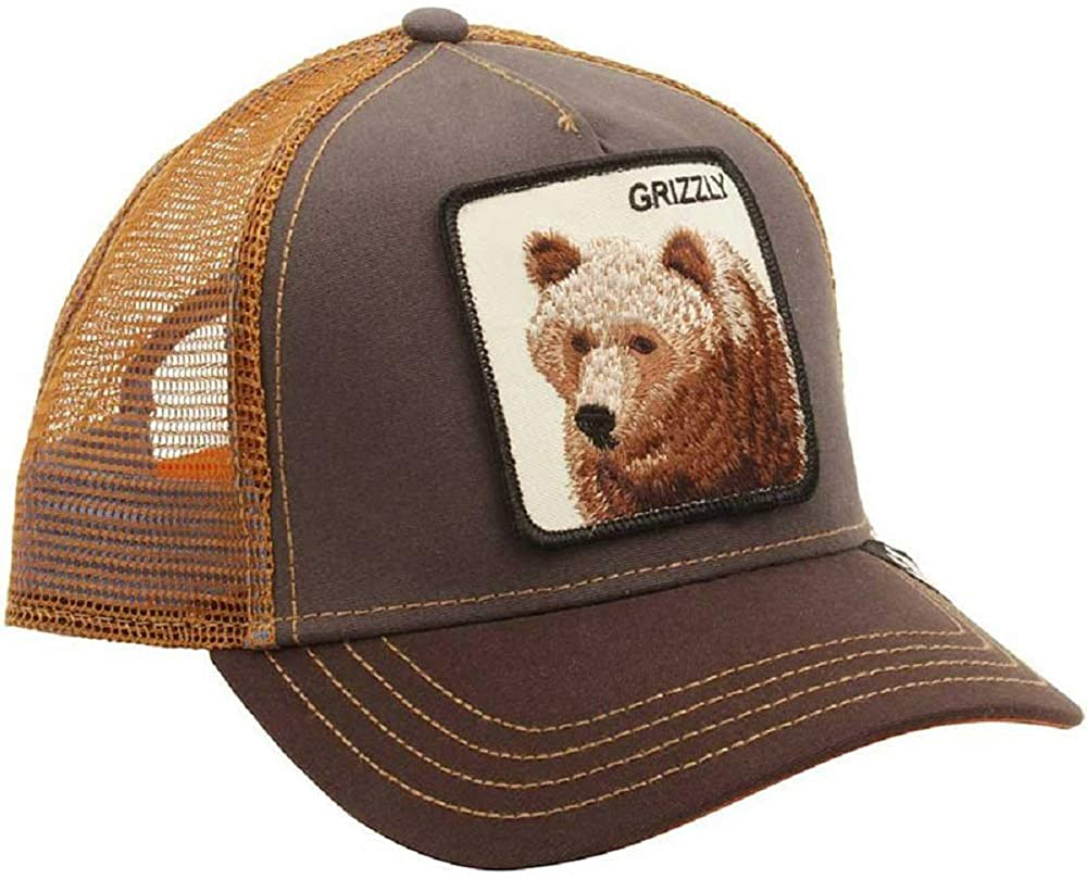 Goorin Bros Brown Grizzly Big Bear Men's Trucker Hat