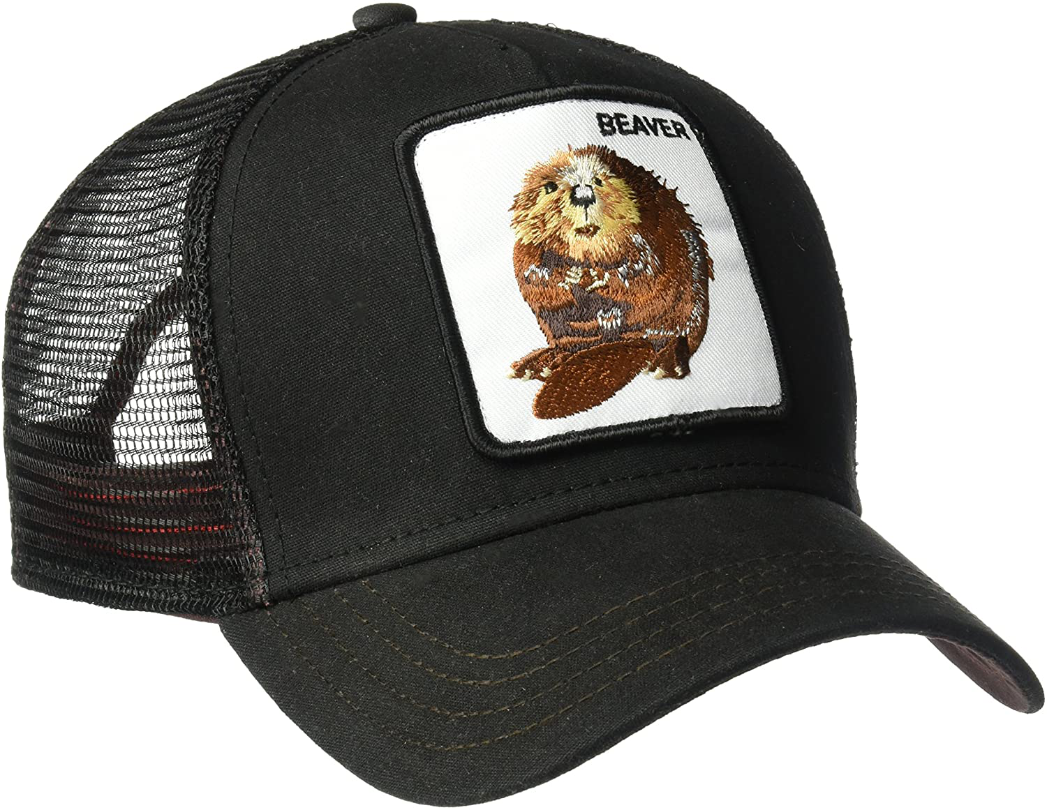 Goorin Bros Black/Waxed Beaver Men's Trucker Hat