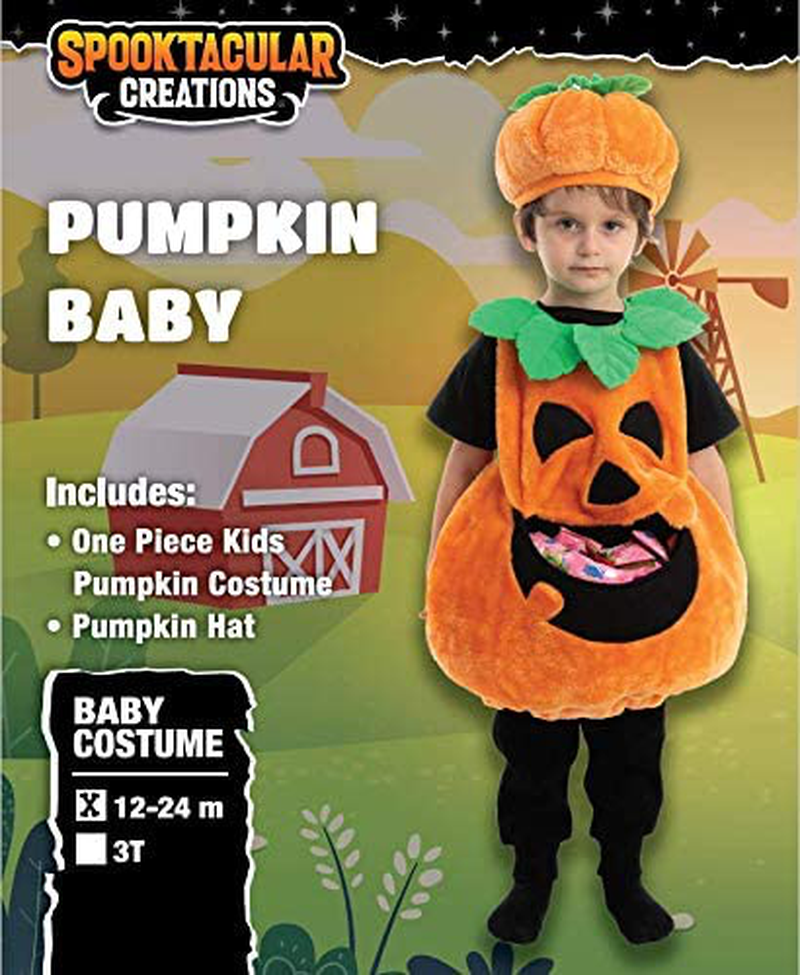 Spooktacular Creations Pumpkin Cute Infant Toddler Costume