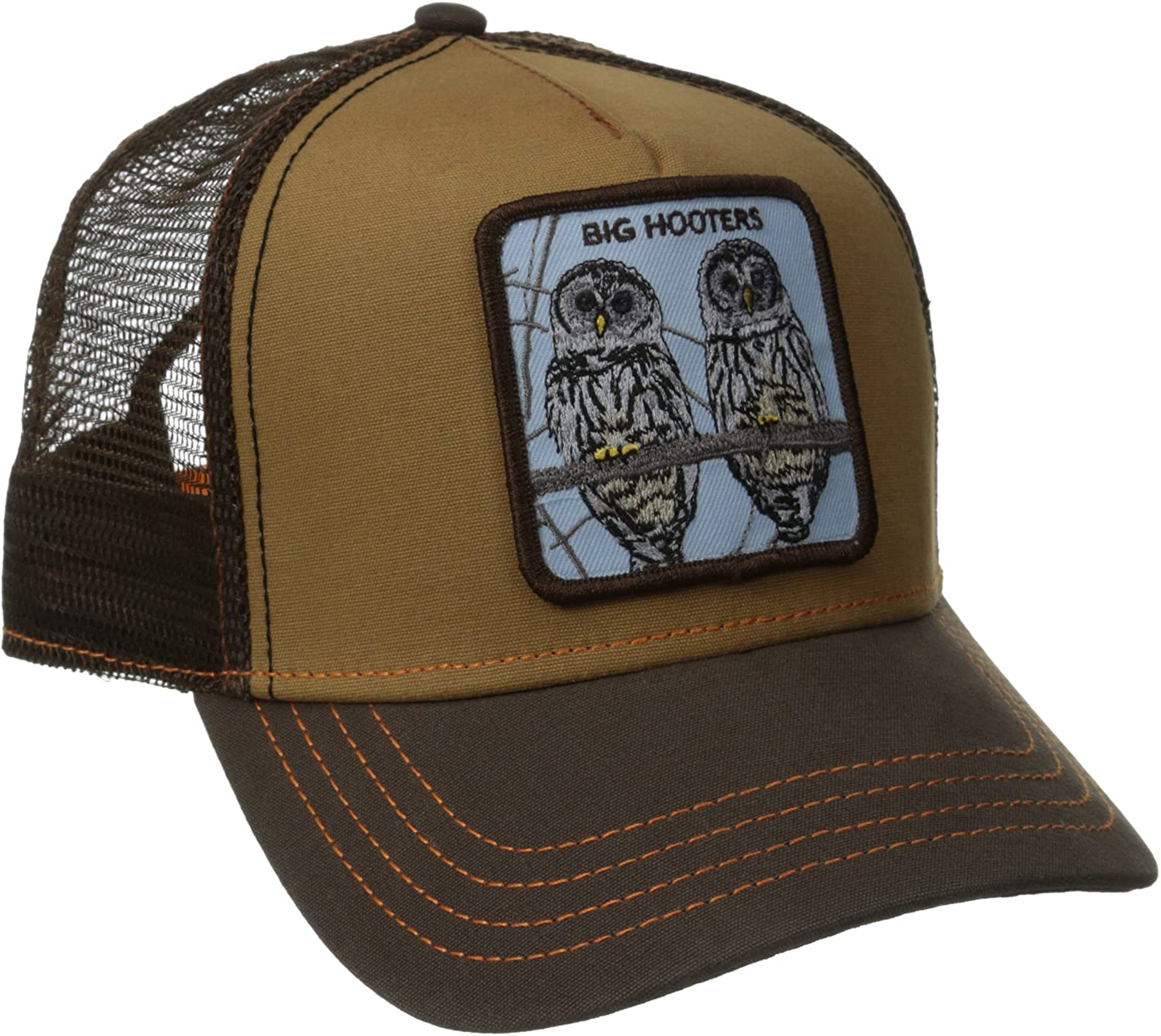 Goorin Bros Brown Big Hooters Owl Men's Trucker Hat