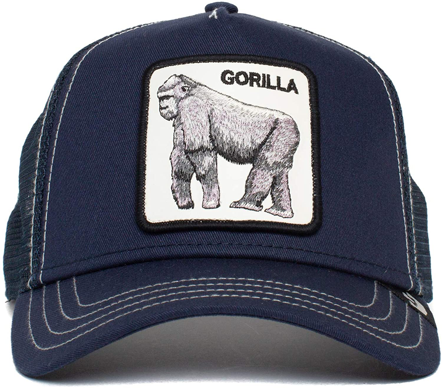 Goorin Bros Navy King of the Jungle Gorilla Men's Trucker Hat