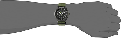 Timex Expedition Scout 40 Brown/Silver-Tone/Green Men's Watch TW4B230009J