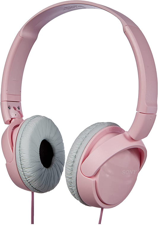 Sony ZX Series Wired On-Ear Rose No-Mic Headphones MDR-ZX110