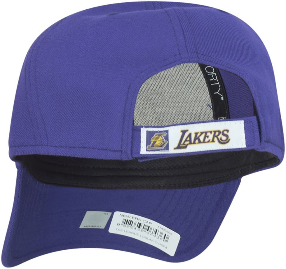 Los Angeles Lakers New Era Women's Sleek 9FORTY Adjustable Hat - Purple