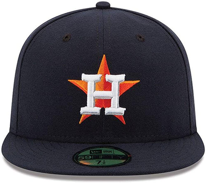 New Era 59FIFTY MLB Houston Astros 2017 Authentic Collection On Field Home Navy Fitted Cap