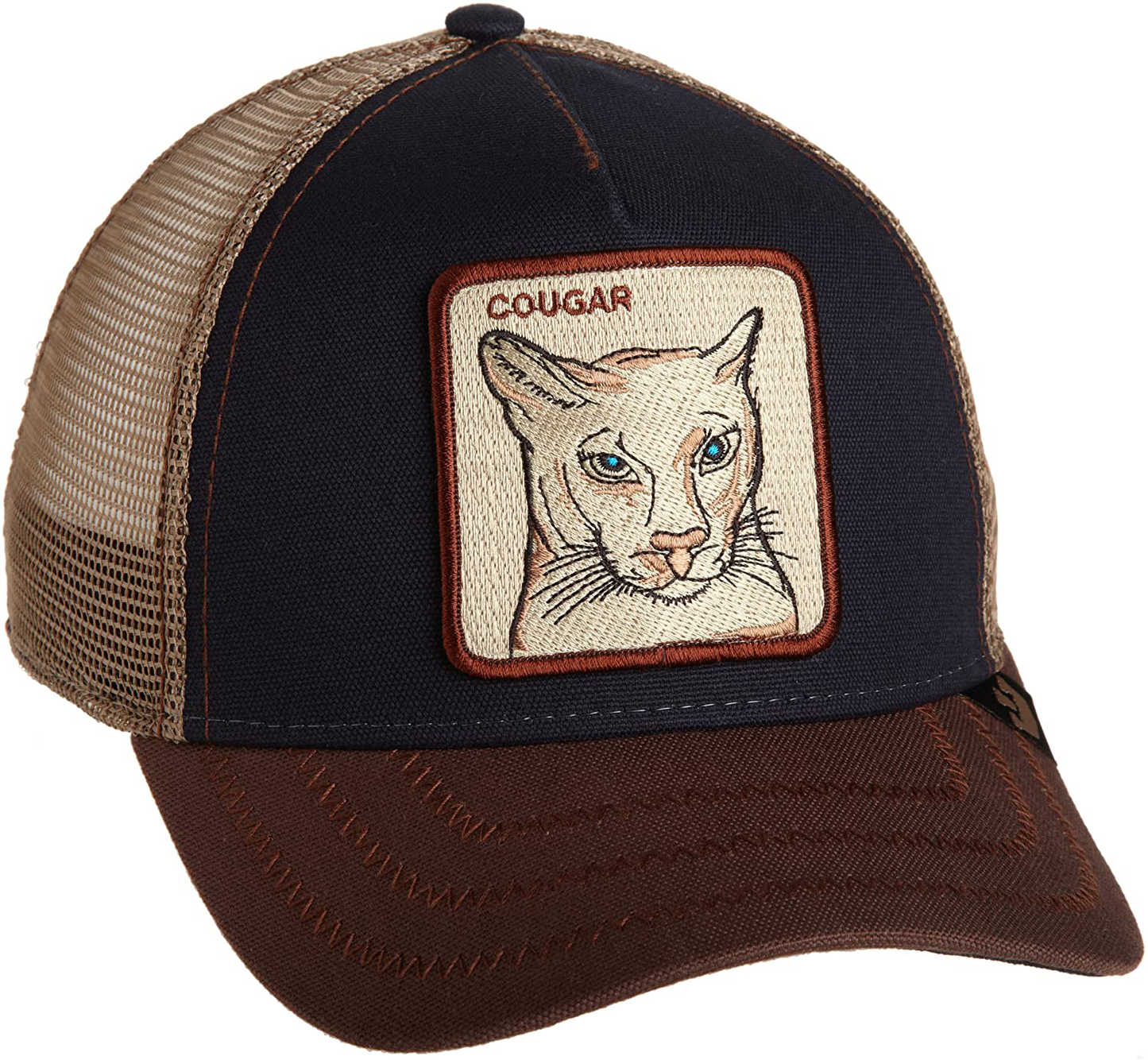 Goorin Bros Navy Cougar Men's Trucker Hat