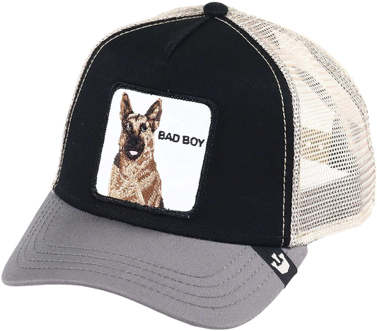 Goorin Bros Grey Bouncer Bad Boy Dog Men's Trucker Hat