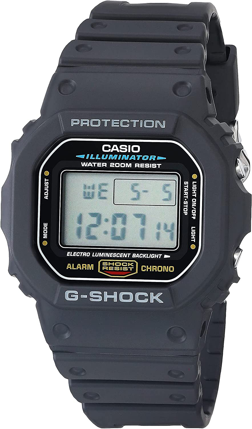 Casio G-Shock Quartz with Resin Strap Black Men's Watch DW5600E-1V