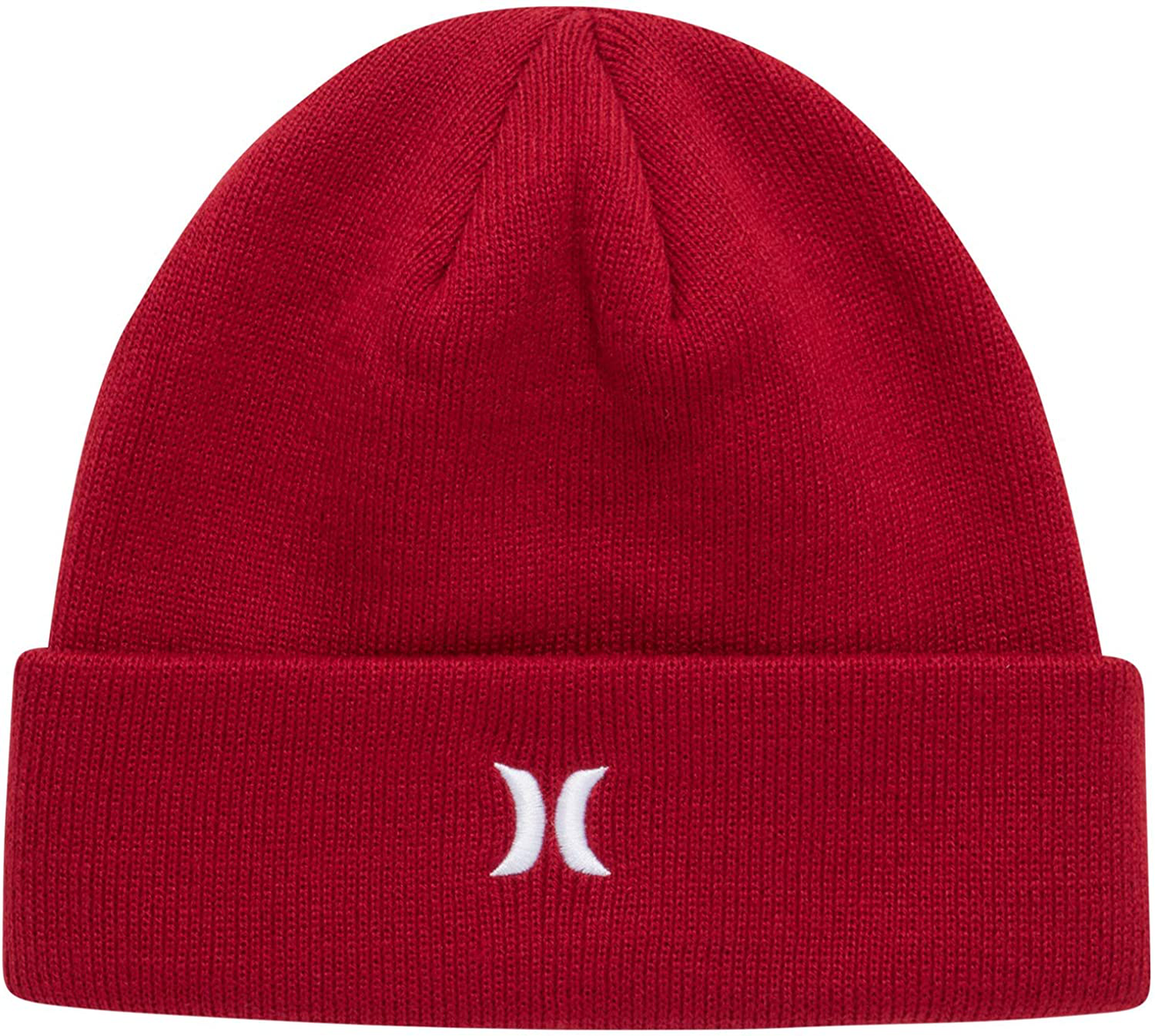 Hurley Icon Cuffed Red Men's Beanie