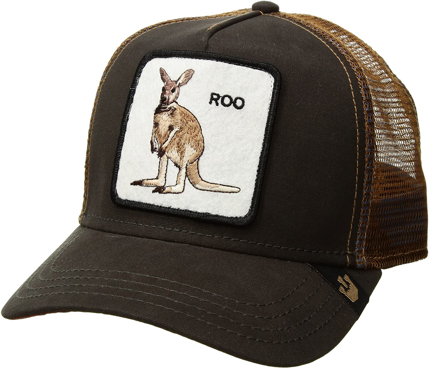 Goorin Bros Brown Kangaroo Roo Men's Trucker Hat