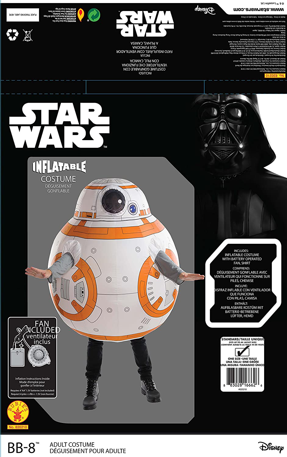 Rubie's Star Wars BB-8 Inflatable Adult Costume