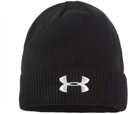 Under Armor Classic Embroidered Knit Black Beanie