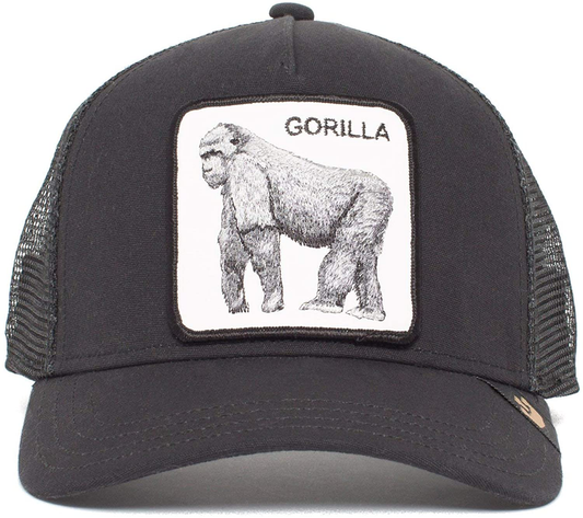 Goorin Bros Black King of the Jungle Gorilla Men's Trucker Hat