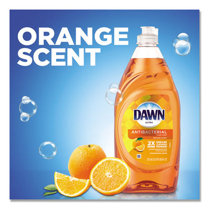 Dawn Ultra Antibacterial Dishwashing Liquid Orange Scent 28 oz Bottle (8 Pack) 97318