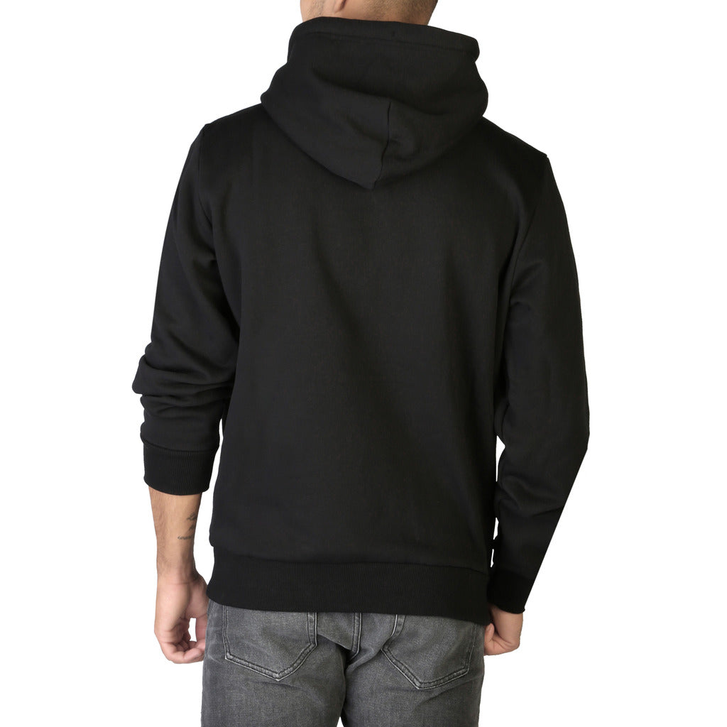 Diesel S-Girk-Hood-B8 Pullover Hoodie Black Men's Sweatshirt A032700GRAL9XX