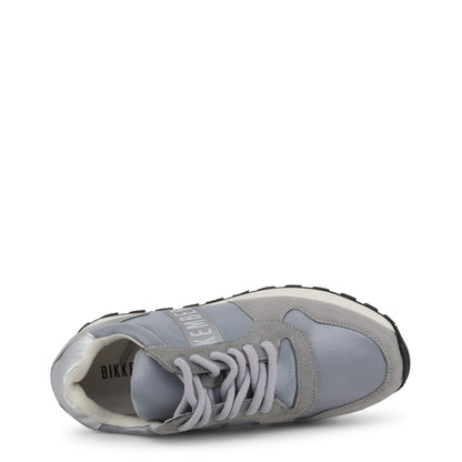 Bikkembergs FEND-ER 2087 Suede Silver Grey/Grey Women's Casual Shoes