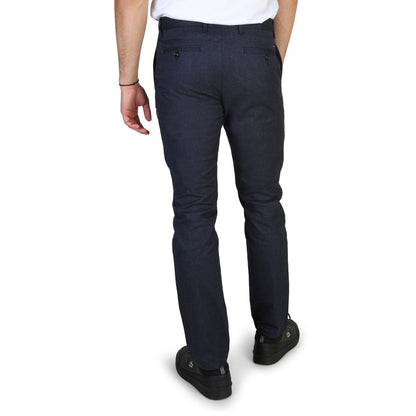 Tommy Hilfiger Denton Straight Fit Chino Dark Blue Men's Pants MW03678-L34