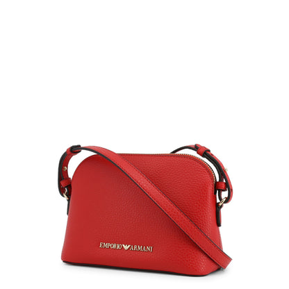 Emporio Armani Faux Leather Red Women's Crossbody Bag Y3B112YH22A180041