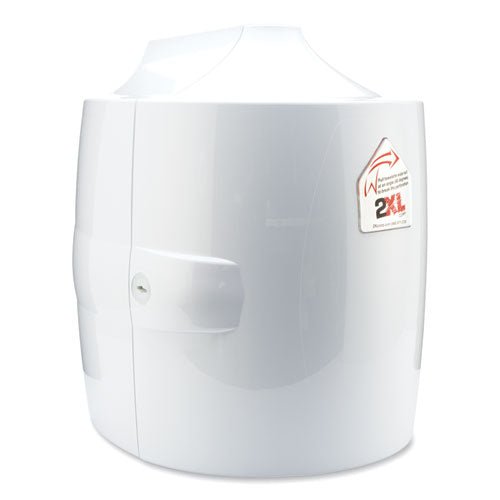 2XL Contemporary Wall Mount Wipe Dispenser, 11 x 11 x 13, White TXL L82 - Becauze