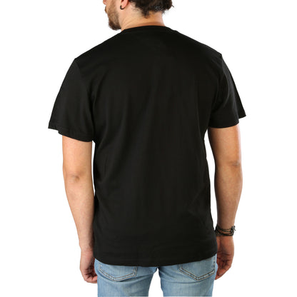 Tommy Hilfiger Logo Print Black Men's T-Shirt DM0DM14001-BDS