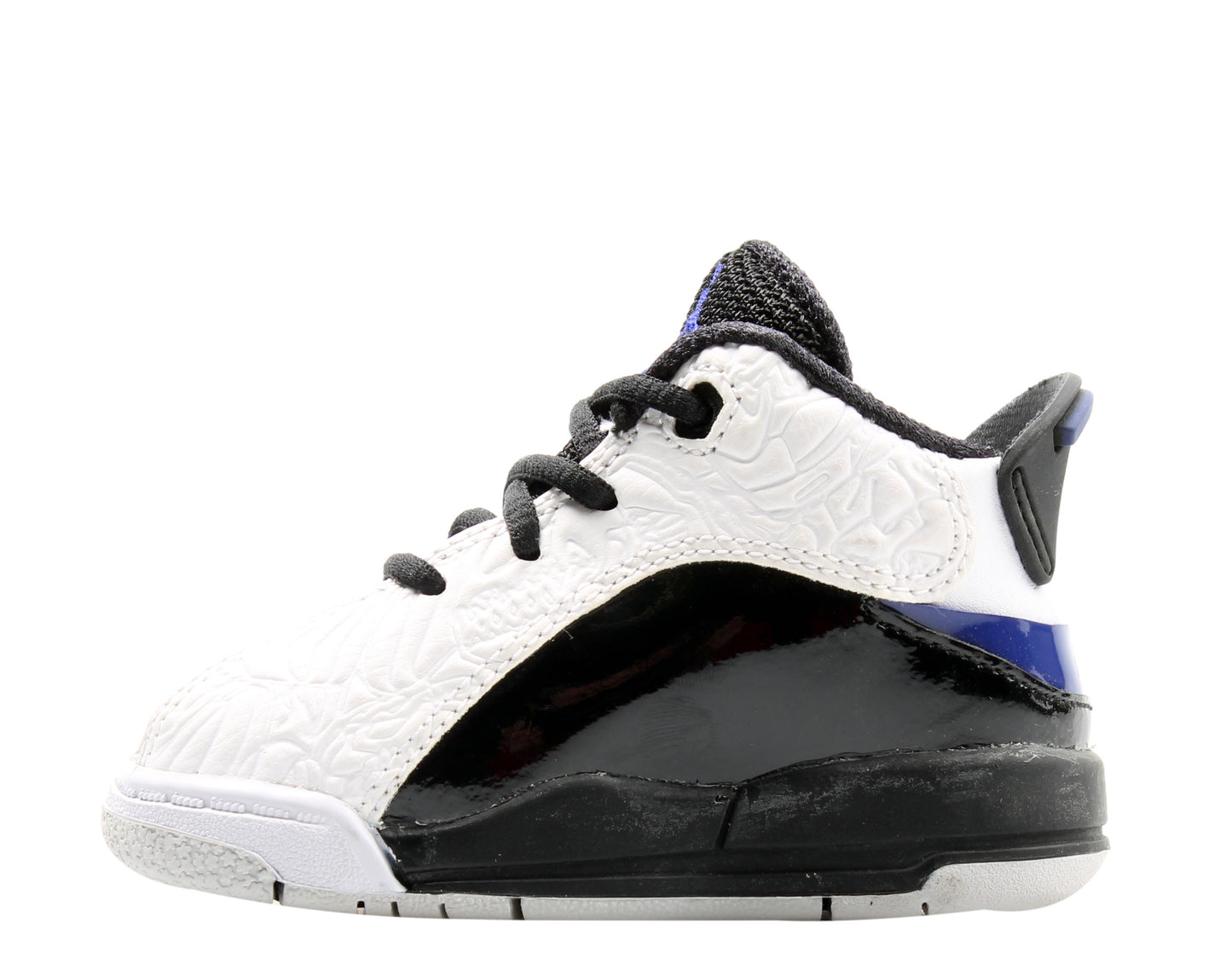 Nike Air Jordan Dub Zero (TD) White/Concord Black Toddler Shoes 311072-106