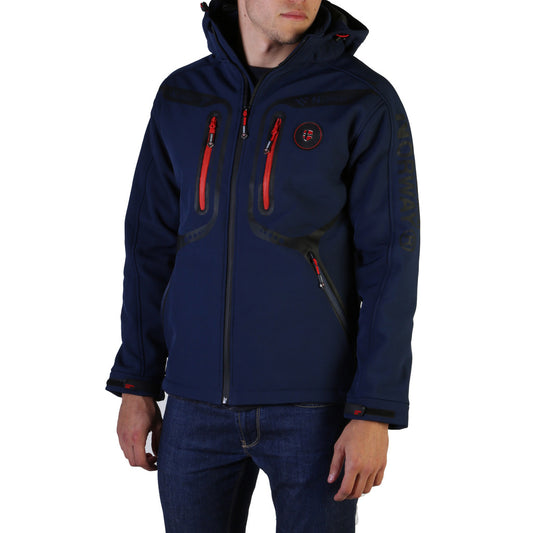 Geographical Norway Tinin Navy Blue Hooded Men's Jacket