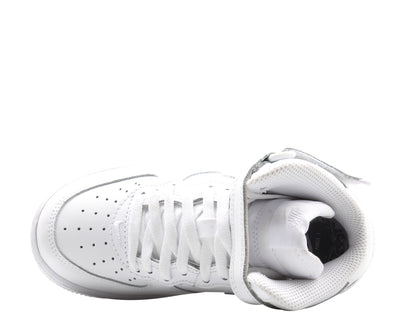 Nike Air Force 1 Mid (PS) White/White Little Kids Basketball Shoes 314196-113