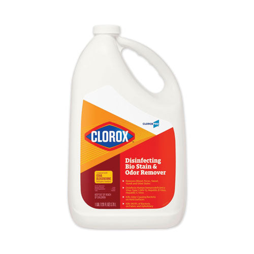 Clorox Disinfecting Bio Stain and Odor Remover Fragranced 128 oz Refill Bottle 31910