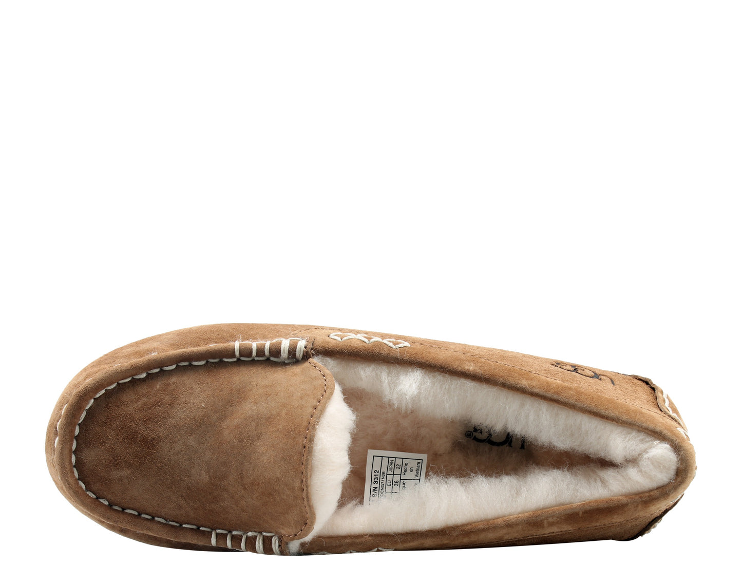 UGG Australia Ansley Moccasin Chestnut Women's Slippers 3312-CHE