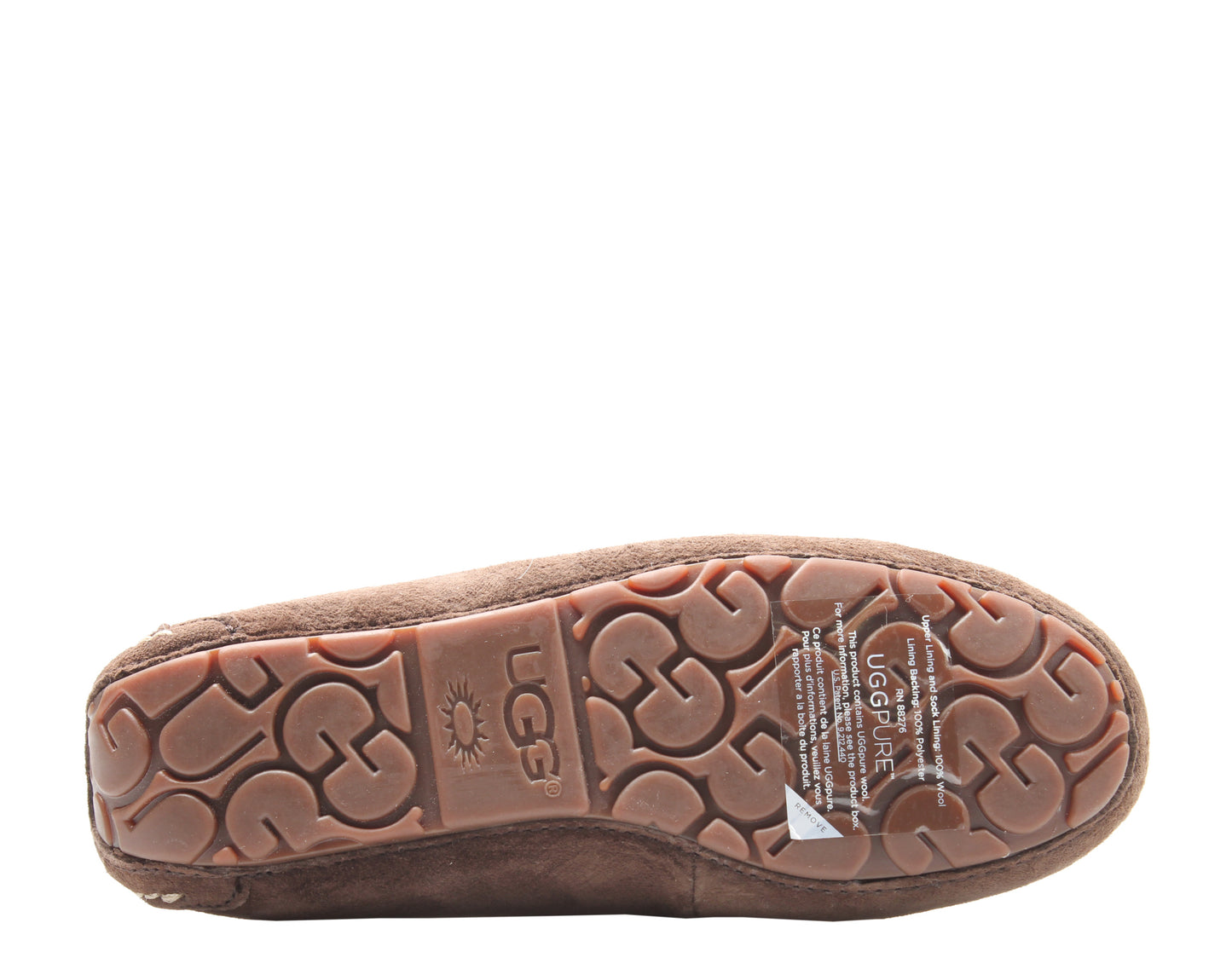 UGG Australia Ansley Moccasin Chocolate Brown Women's Slippers 3312-CHO