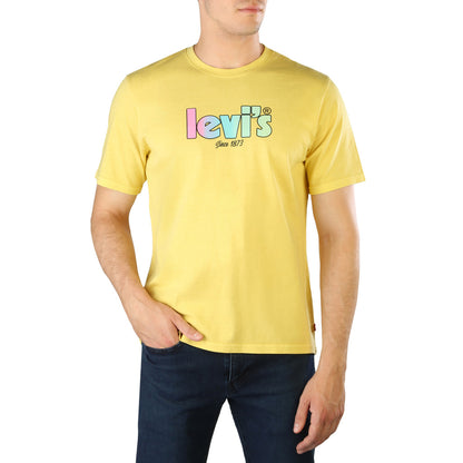Levi's Relaxed Fit Poster Logo Gradient Lemon Men's T-Shirt 161430162