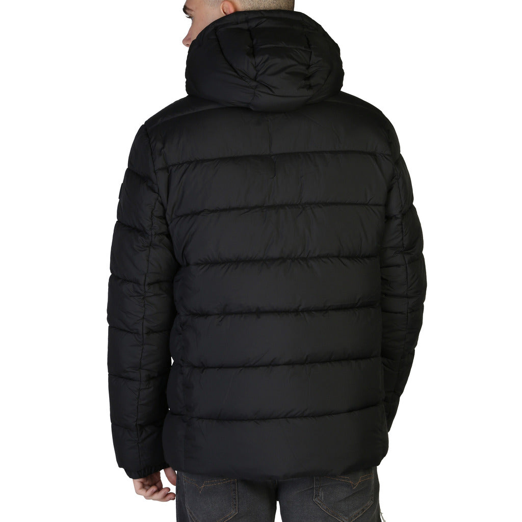 Save The Duck Boris Hooded Black Men's Puffer Jacket D35560M-MITO15-10000
