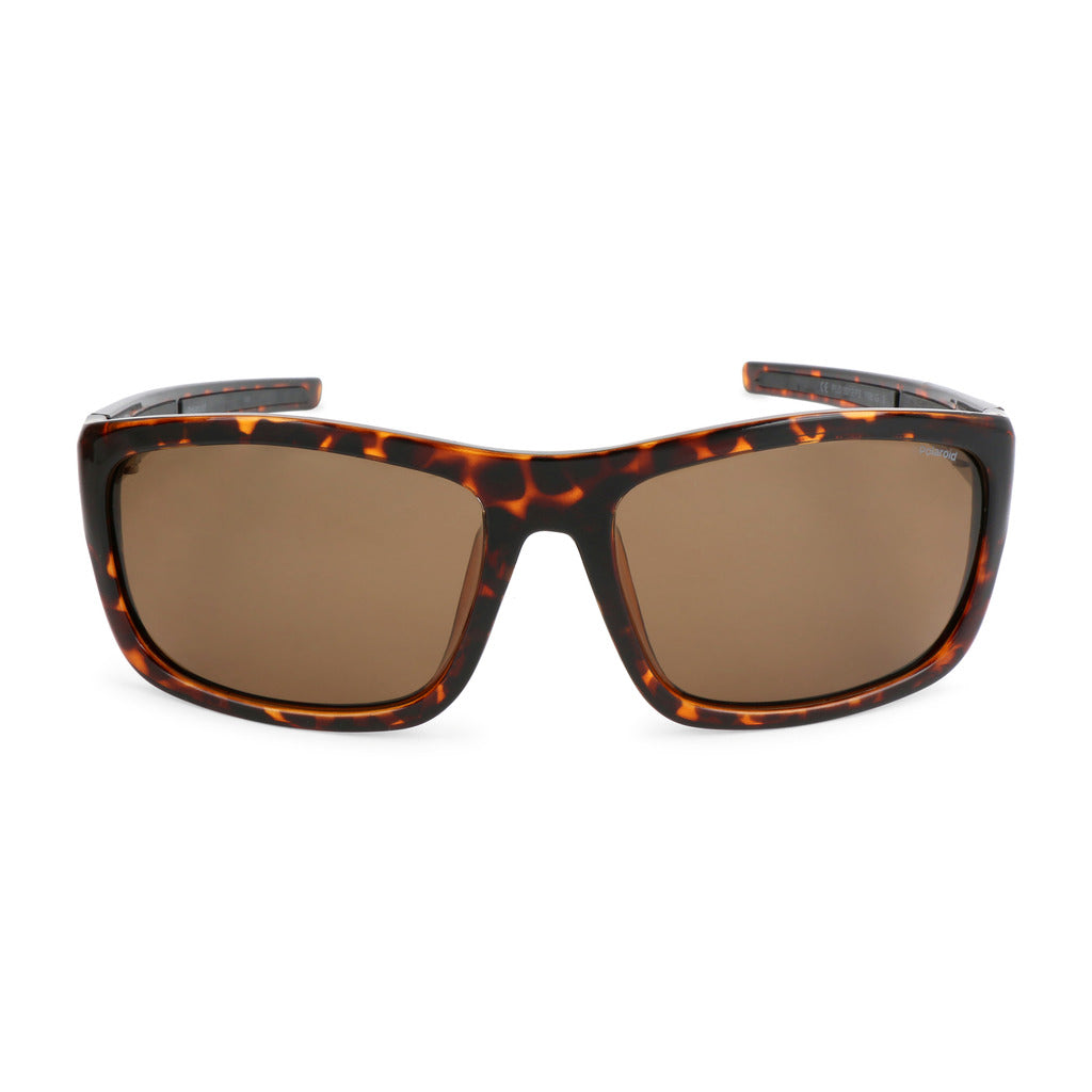 Polaroid Wraparound Asian Fit Tortoise Brown Men's Sunglasses PLD 3012FS V08