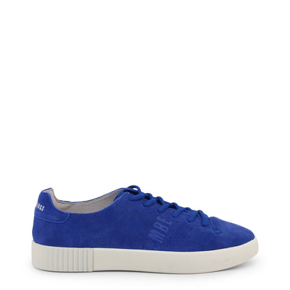 Bikkembergs COSMOS 2100 Suede Low Blue/White Men's Casual Shoes