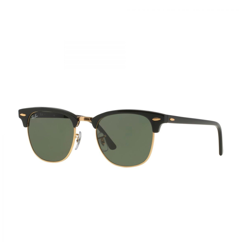 Ray-Ban Clubmaster Classic Black/Green Sunglasses RB3016-W0365 51-18