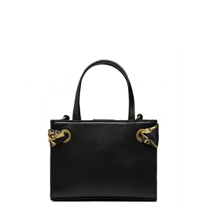 Versace Jeans Couture Black Women's Handbag with Scarf 71VA4BA7-ZS059-899