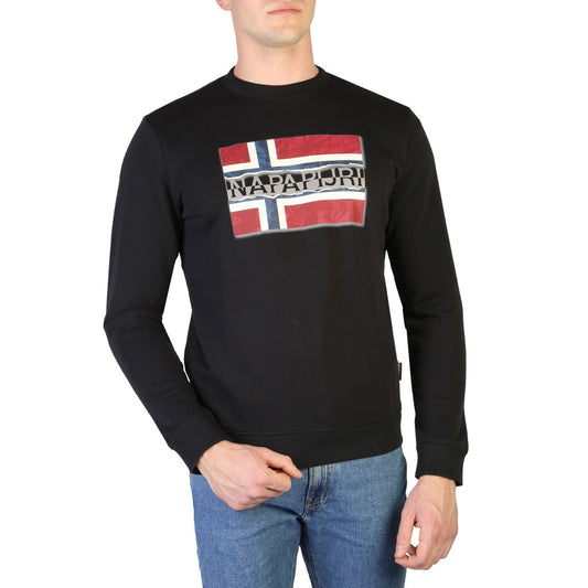 Napapijri Bench Black Men's Sweatshirt NA4FQZ-041