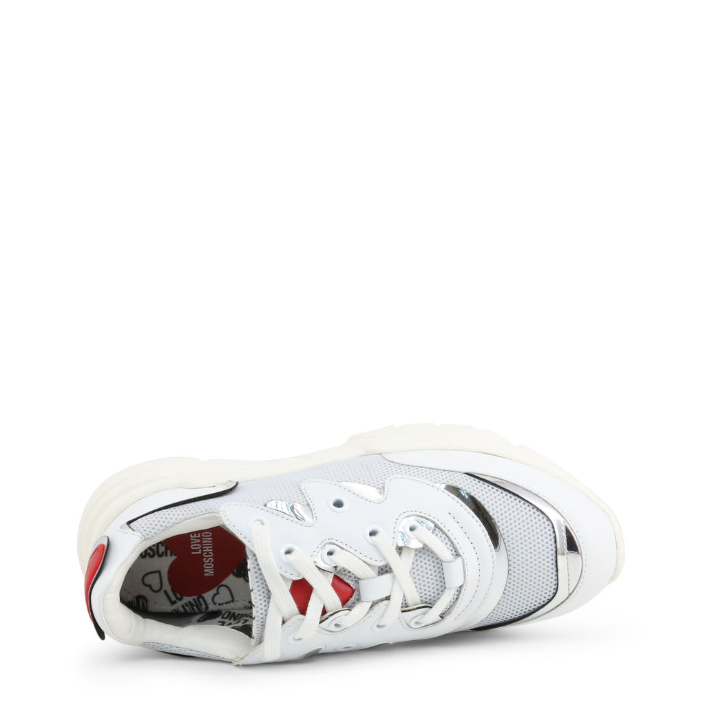 Love Moschino White Women's Shoes JA15153G1BIM301A