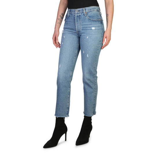 Levi's 501 Original Cropped Blue Women's Jeans 362000286