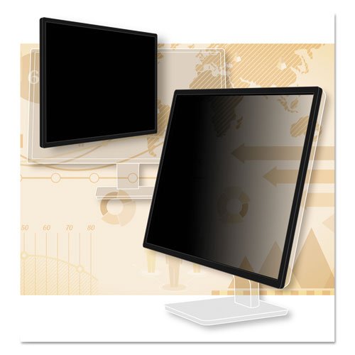 3M Frameless Blackout Privacy Filter for 27" Widescreen Monitor, 16:9 Aspect Ratio PF270W9B - Becauze
