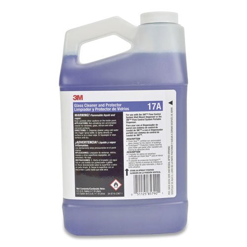 3M Glass Cleaner and Protector Concentrate, 2 L Bottle, 4-Carton 17A - Becauze