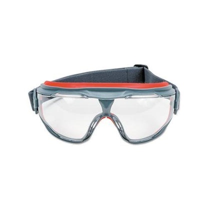 3M Gogglegear 500 Series Anti-Fog Red/Black Frame Clear Lens Safety Goggles (10 Pack) GG501SGAF - Becauze