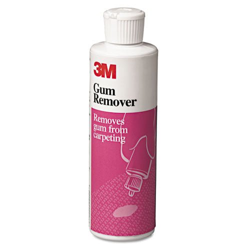 3M Gum Remover, Orange Scent, Liquid, 8 oz. Bottle, 6-Carton 34854 - Becauze