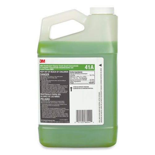 3M MBS Disinfectant Cleaner Concentrate, 0.5 gal Bottle, Lavender, 4-Carton 7100171530 - Becauze