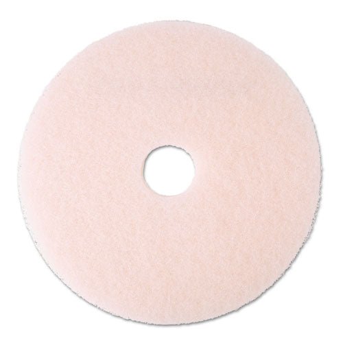 3M Ultra High-Speed Eraser Floor Burnishing Pad 3600, 20" Diameter, Pink, 5-Carton 3600 - Becauze