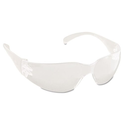 3M Virtua Protective Eyewear Clear Frame Anti-Fog Lens 11329-00000-20 - Becauze